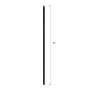 Steel Tube Spindles - 5/8 in. Square Series With Dowel Top (Iron Balusters USA)
