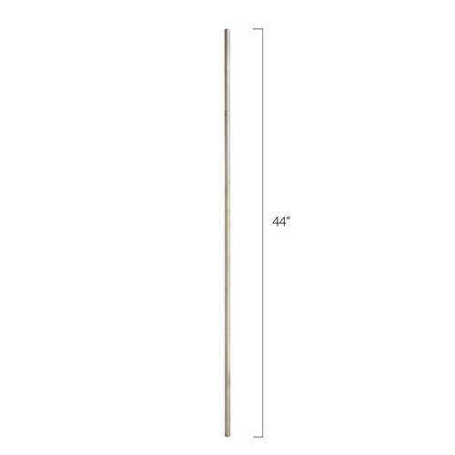 Stainless Steel Tube Spindles - 1/2 in. Square Series - Plain (Iron Balusters USA)