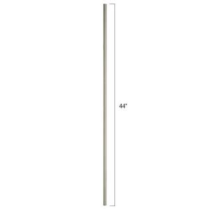 Satin Stainless Steel Tube Spindles - 3/4 in. Round - Plain