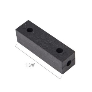 Spindle Connector - 1-1/2 in. x 1/2 in. Rectangular (Iron Balusters USA)